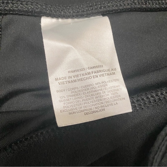 Nike Dri Fit Black Straight Leg Stretchy Athletic Pants - Picture 11 of 11
